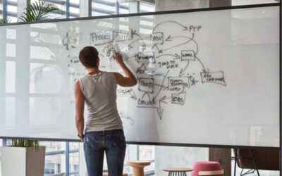 Papan Tulis Kaca Agar Terlihat Minimalis